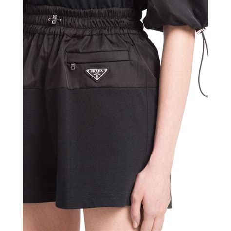 prada kurze hose|prada longline shorts.